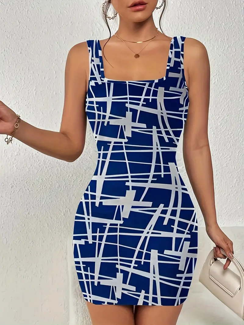 Robe plan mi-longue sans manches taille XL